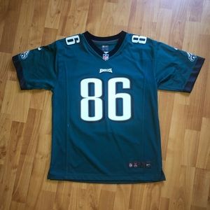 NFL Philadelphia Eagles #86 Green and White Women's Jersey
